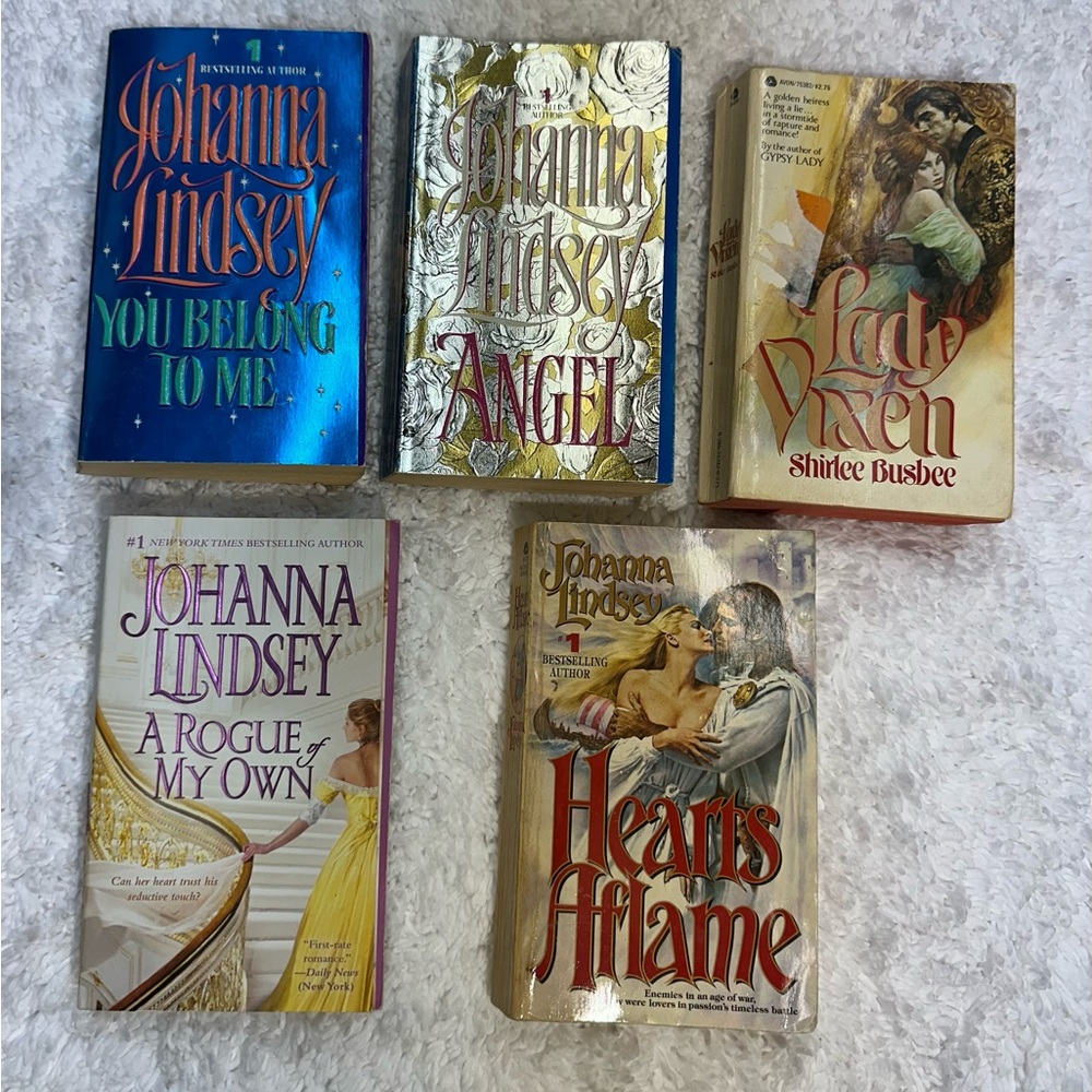 Johanna Lindsey Romance Novel Collection
